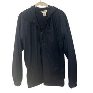 Magellan Sportswear Full-Zip Jacket Size Youth XL 18/20 Navy Hooded Pockets